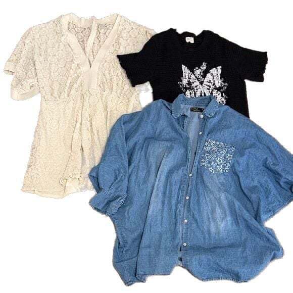 Multiple Brands Tops - Six Piece Plus Size Clothing Bundle Women’s 2X-3X